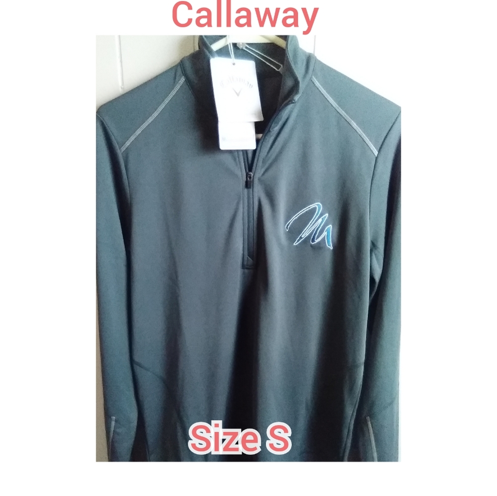 Callaway women's small grey weather series shirt